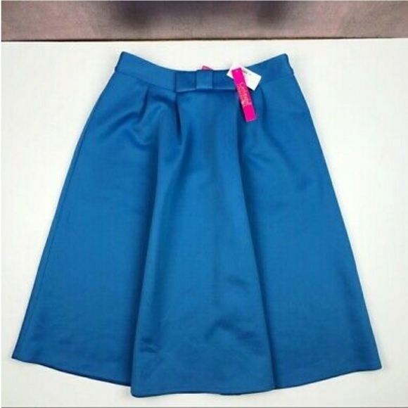 Blue Catherine Malandrino skirt size 8 - Picture 1 of 4